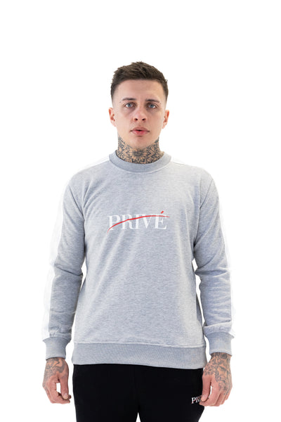 Panel Sweatshirt - Grey